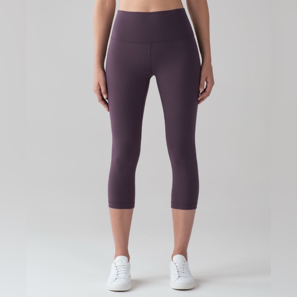Lululemon Wunder Under Crop (Hi-Rise) (Full-On Luxtreme 21")